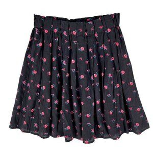 Frnch Womens Skirt Size S Floral Print A-line Pull On